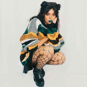 Oversized Patterned Vintage sweater